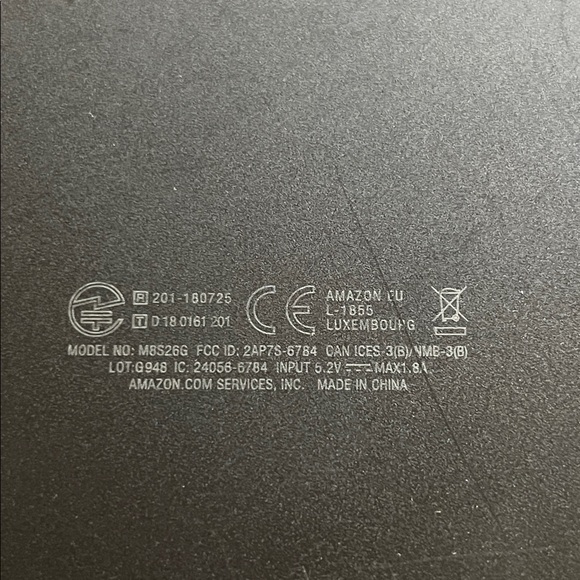 Amazon Fire 7 Tablet - Black with Charger - Picture 5 of 6